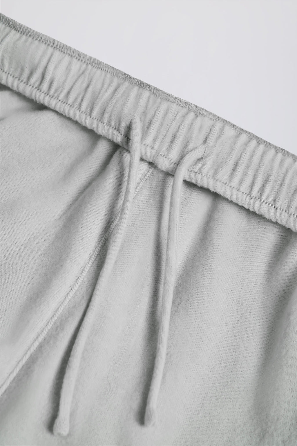 Tall Brushed Jersey Wide-Leg Joggers in Fog Grey
